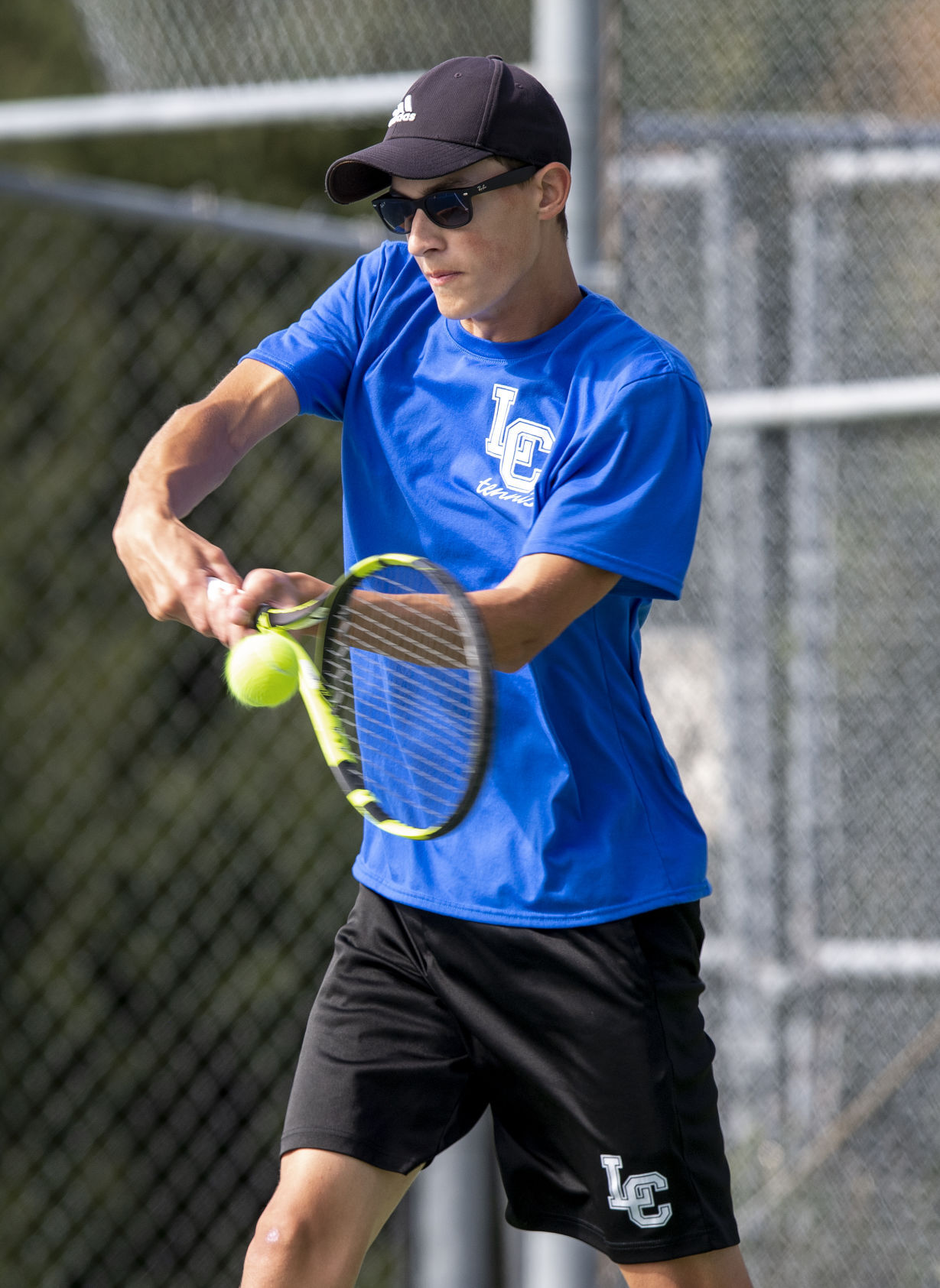 Class B boys state tennis, 10.14
